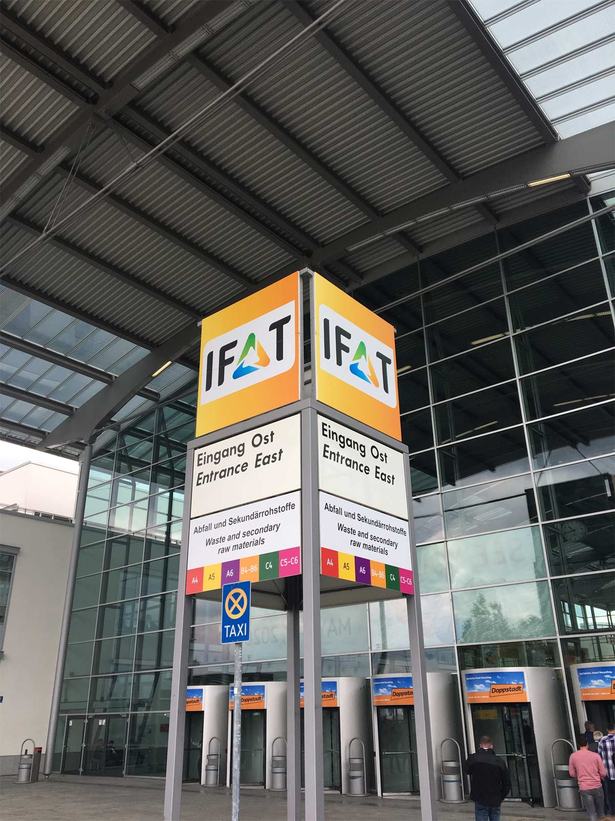 Banner IFAT Messe München 2018