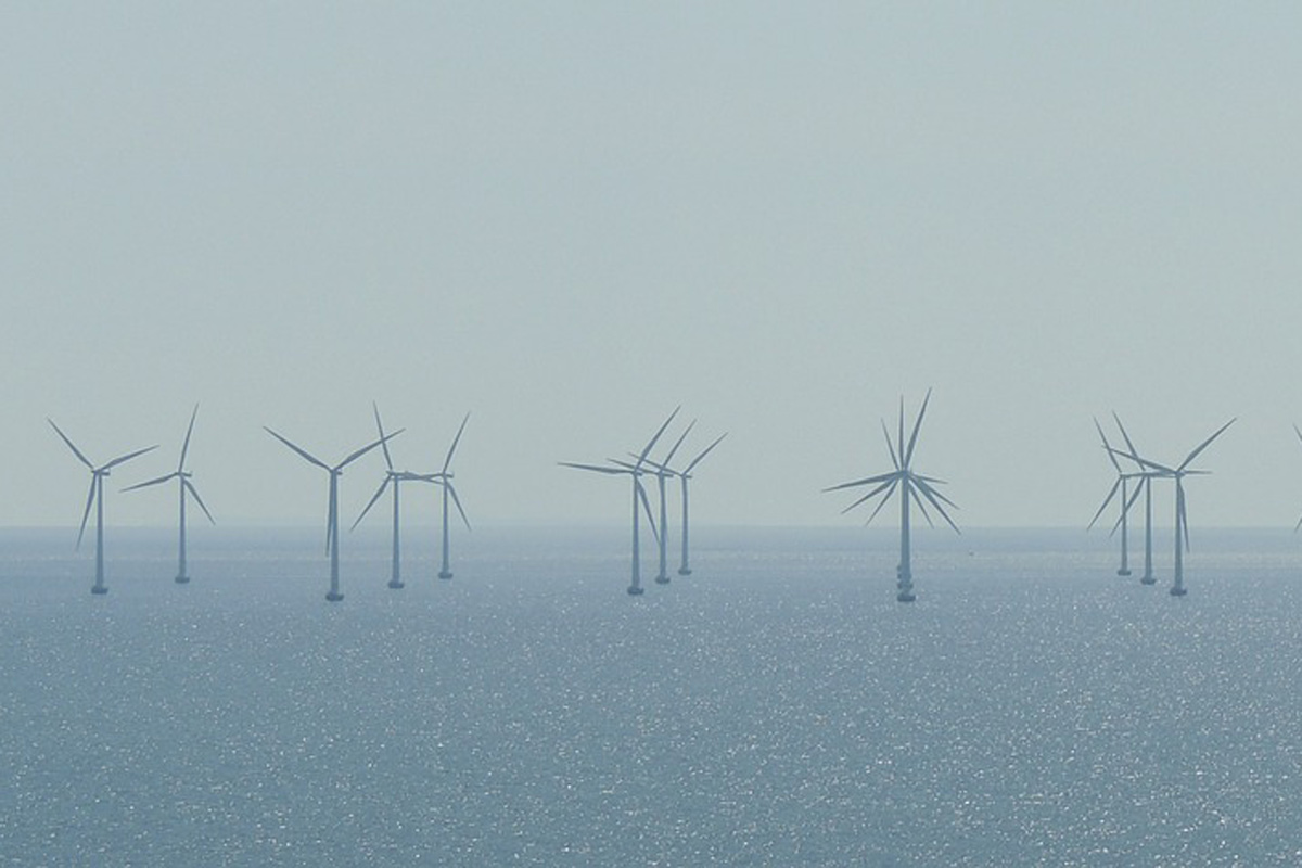 Windräder offshore